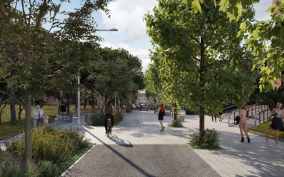 Entre els carrers de Calassanç Duran i de Xaloc, s'estableix una zona de pas prioritari a peu | Cedida